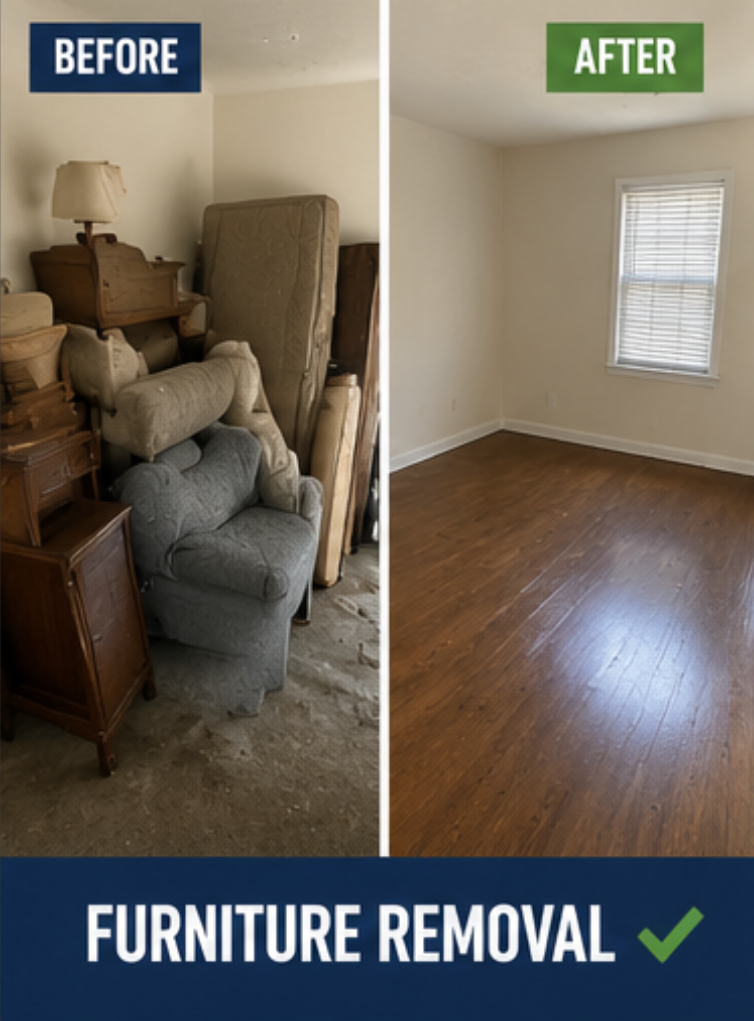 Furniture junk removal in Pharr TX